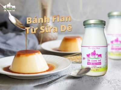 Top 3 món ăn khoái khẩu cho bé biến tấu từ sữa dê tươi